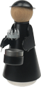 Weihrichkarzlemaa mit Kappe in schwarz